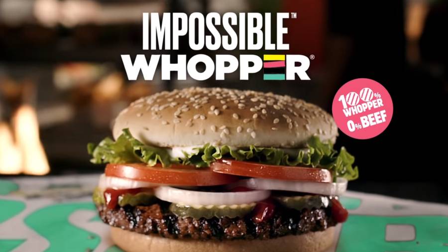 Burger King te trae una hamburguesa vegetariana que sabe a carne, huele a carne