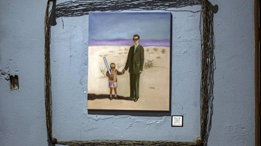 Cristina Villar crea imaginarios imposibles en la exposición ‘Cronotopía’, en el Cerdo de Babel