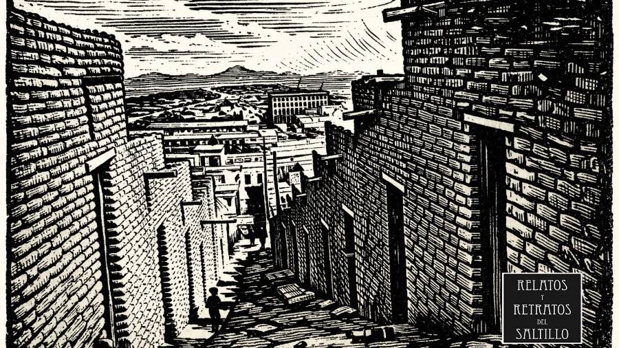 Pasajes estrechos que hoy parecen secundario. Aquí un antiguo grabado del callejón de Los Perros.