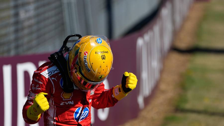 Lewis Hamilton saldrá primero en la Sprint del GP de Gran Bretaña tras firmar una vuelta brillante con Ferrari en Silverstone.
