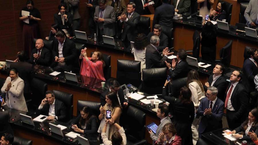 Se aprueba en lo general y particular el “Plan B” de la Reforma electoral en el Senado de la República.