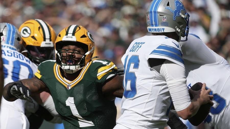 Packers de Green Bay visitan a los Lions de Detroit en el Ford Field en un duelo clave por la cima de la División Norte en la Semana 13 de la NFL.