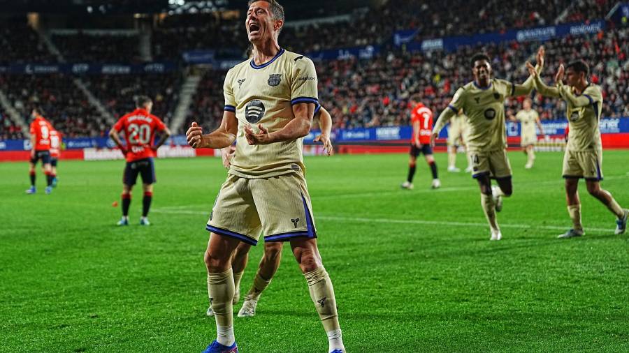 Barcelona sufrió en El Sadar, pero resolvió en el cierre ante Osasuna y dejó encaminado el título de LaLiga 2025-26.