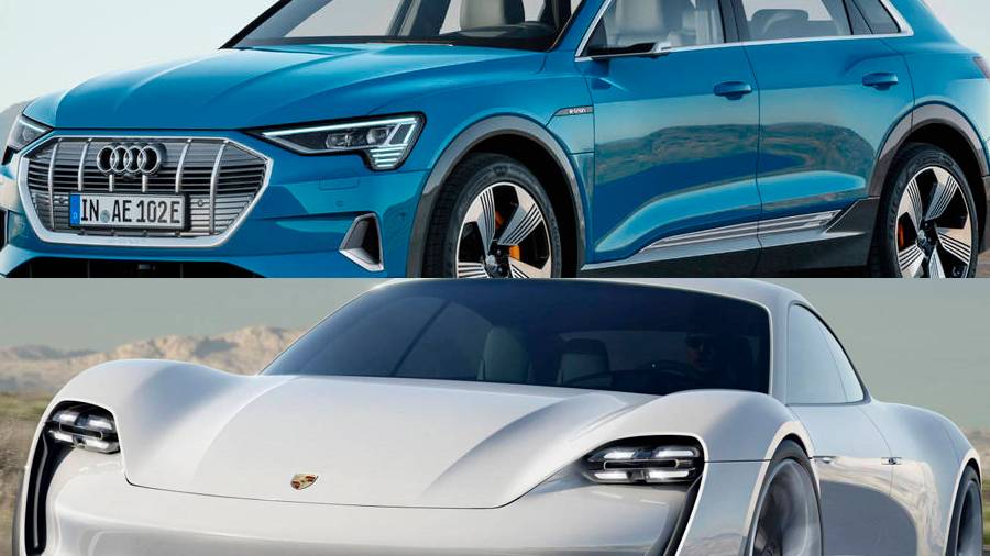 Audi e-tron y Porsche Taycan son un éxito, alta demanda obliga a aumentar la producción