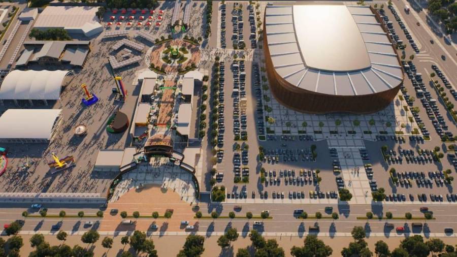 Las empresas ganadoras de las licitaciones avanzan en las demoliciones y adecuaciones iniciales del nuevo recinto ferial de Saltillo.