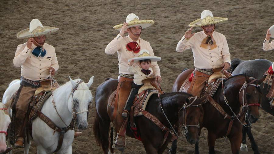 Los lienzos charros Villa García y La Providencia albergaron la segunda y tercera fase del Quinto Circuito de Charros del Norte.