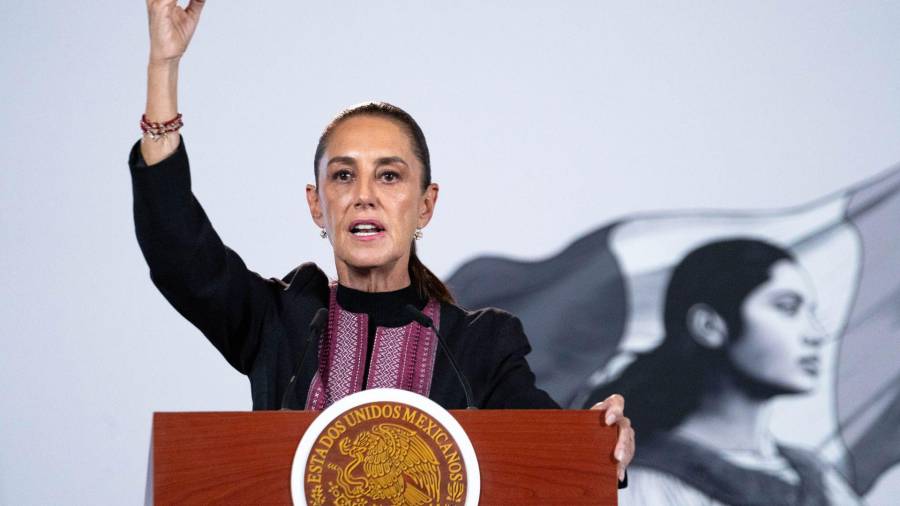 Claudia Sheinbaum Pardo, presidenta de México.