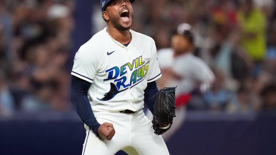 Freddy Peralta trabajó seis entradas sin permitir carreras, aceptó cuatro imparables y ponchó a seis bateadores para encaminar el triunfo de Tampa Bay.