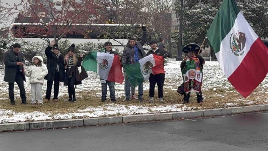 Mientras los líderes discuten temas de comercio y migración, en las calles de Washington la realidad de los migrantes late con fuerza: miedo.