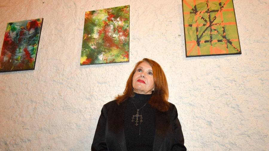 Desde Estados Unidos la artista Liliana Ede presenta su primera exposición de pintura en Saltillo