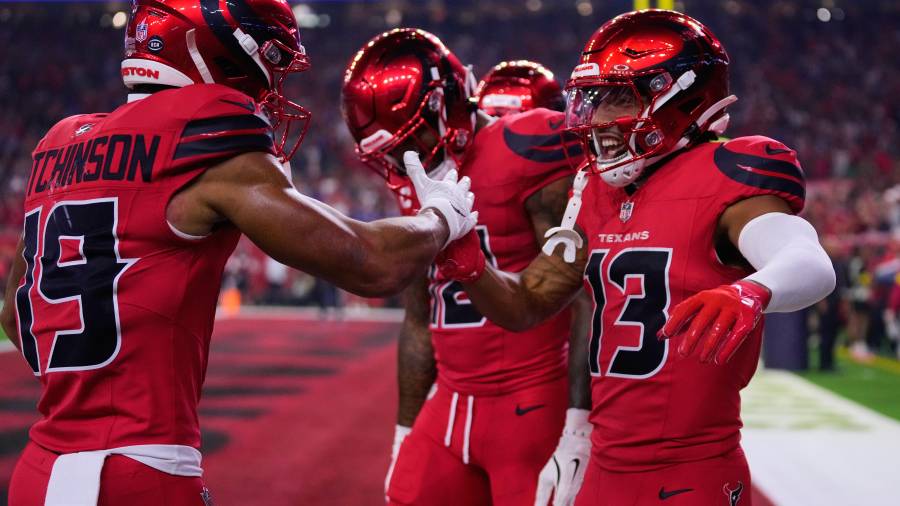 Los Texans superaron los Bills dgracias a una actuación defensiva que sumó ocho capturas sobre Josh Allen y tres entregas de balón, incluida una intercepción de Calen Bullock en los segundos finales.