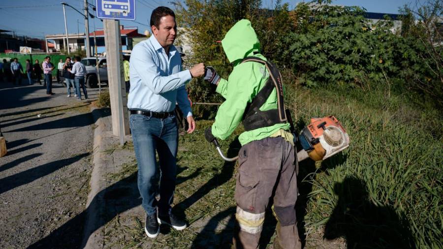 El Alcalde anunció que se duplicará el número de integrantes de las cuadrillas para ampliar las acciones en la ciudad.
