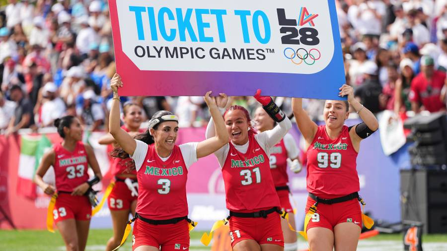 México Femenil derrotó 20-19 a Gran Bretaña y aseguró su presencia en el debut olímpico del flag football.