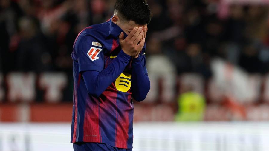 El Barcelona no logró mantener la ventaja y terminó cayendo ante Girona en la jornada 24.
