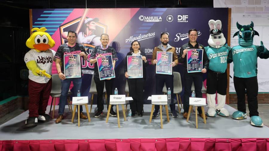 Saraperos, Algodoneros y Acereros unirán fuerzas en un triangular con causa para apoyar cirugías infantiles en Coahuila.