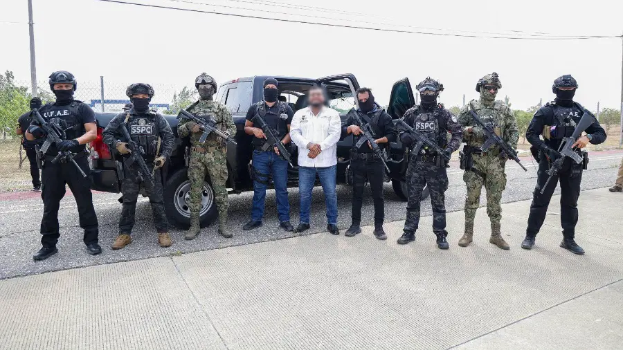 Carlos Alberto P. L. alias “La Parka”, también fue detenido en el mismo operativo que el edil Sánchez Altamirano.