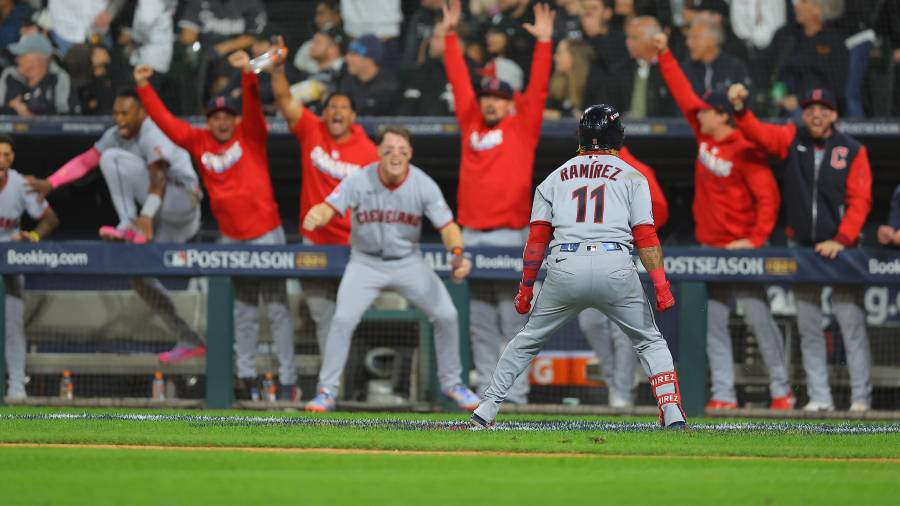 José Ramírez conectó un cuadrangular de dos carreras y encabezó la reacción de los Guardians, que vencieron 9-5 a los White Sox y forzaron el quinto juego de la Serie Divisional de la Liga Americana.