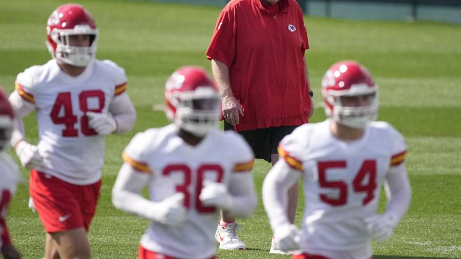 Andy Reid mantuvo a tono sus futbolistas con la iniciativa de tenerlos listos para el enfrentamiento del próximo domingo.