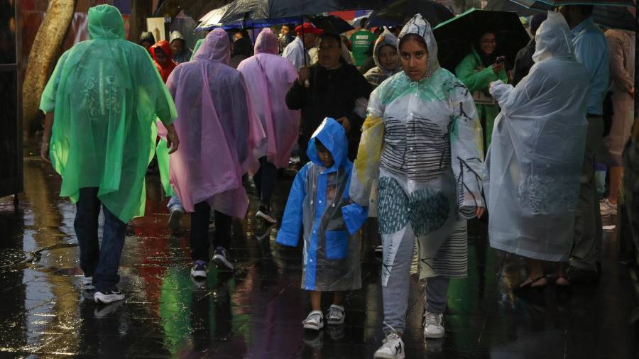 Jalisco encabezará los mayores acumulados de lluvia, aunque las precipitaciones se extenderán a entidades del occidente, centro, sur y sureste del país.
