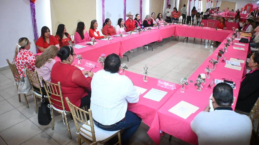 Directoras y presidentas de sistemas DIF municipales participaron en la reunión regional realizada en Frontera.