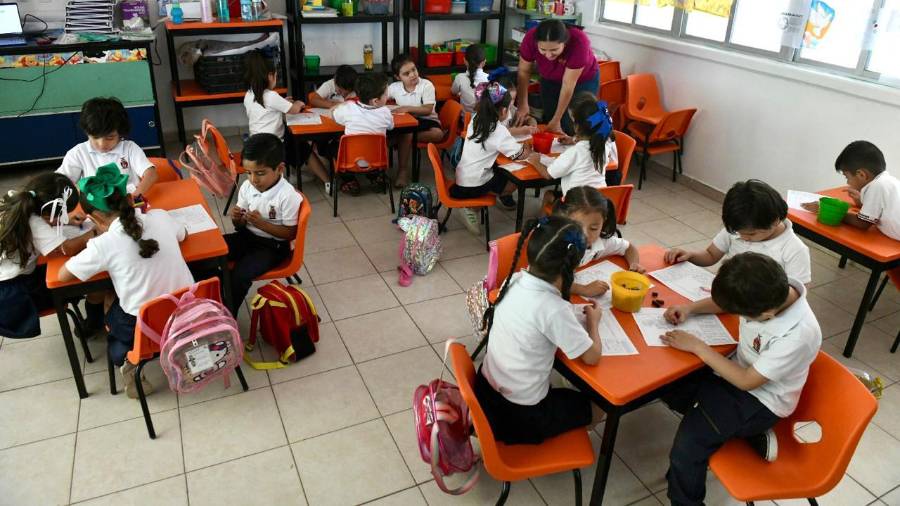 Para educación básica se asignaron más de 389 millones de pesos.