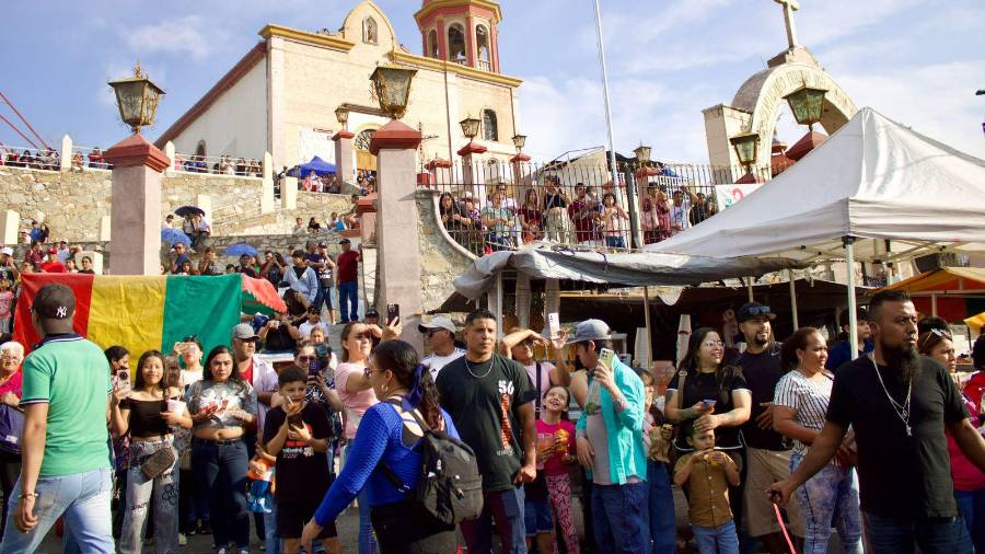 El turismo religioso impulsó la derrama económica.