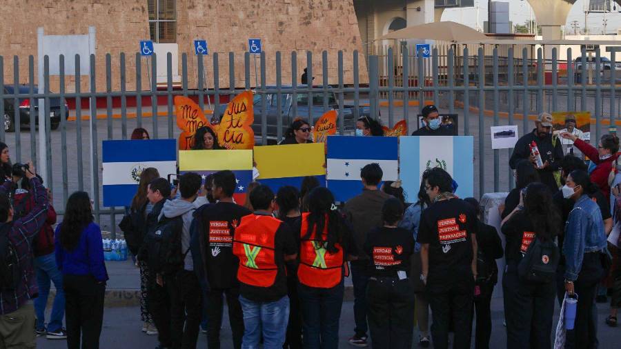 El secretario de Estado de EU llamó “a una acción decisiva para poner fin a la inmigración ilegal”.