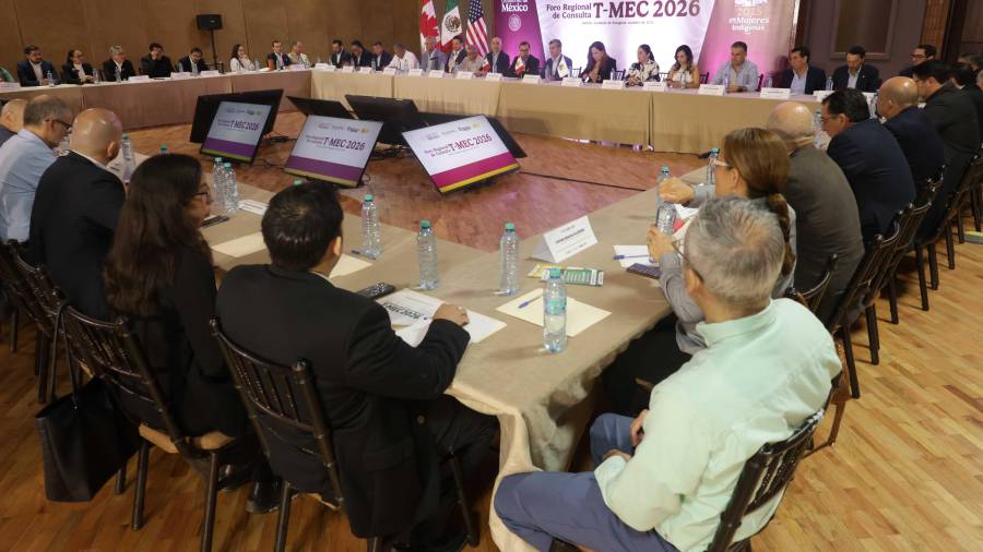 Los empresarios se reunieron con autoridades estatales para conversar sobre los retos con el T-MEC.