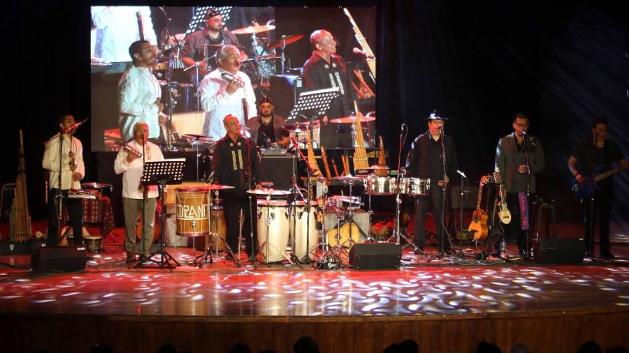 El Paraninfo del Ateneo Fuente fue escenario del concierto conmemorativo por el 69 aniversario universitario.