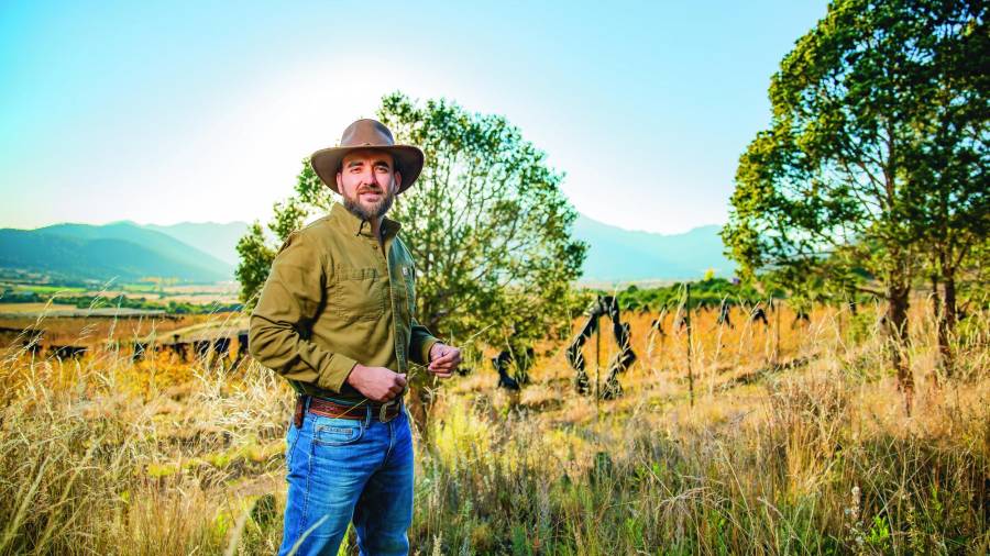 Jaime Alejandro Garza en el rancho El Rosario. Foto: