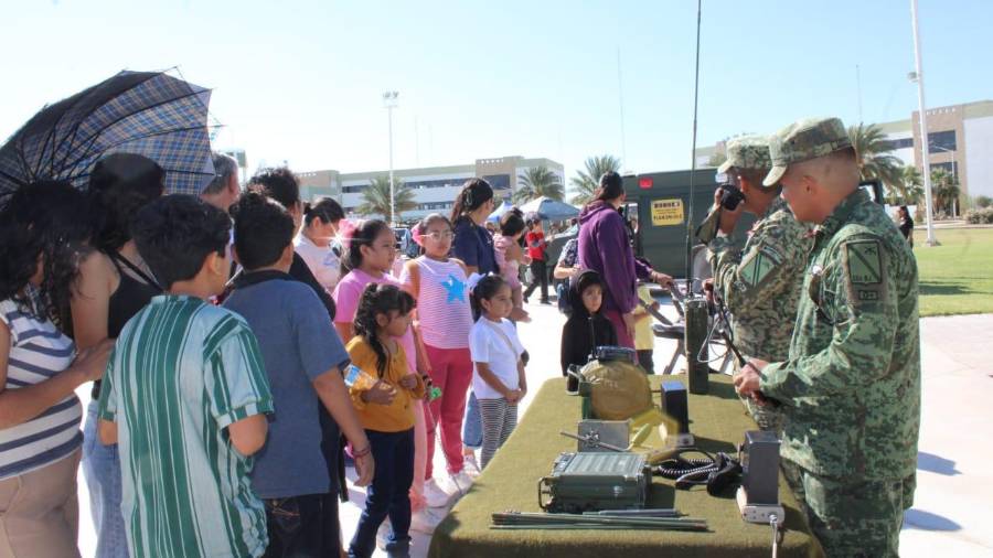 Los asistentes podrán conocer parte del equipo operativo y participar en exhibiciones organizadas por la Guardia Nacional durante la jornada de convivencia.