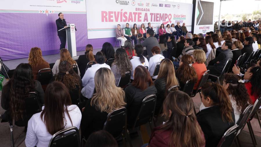 El programa se coordina con Inspira Coahuila, Salud, Mujeres y municipios, informó el Gobernador.