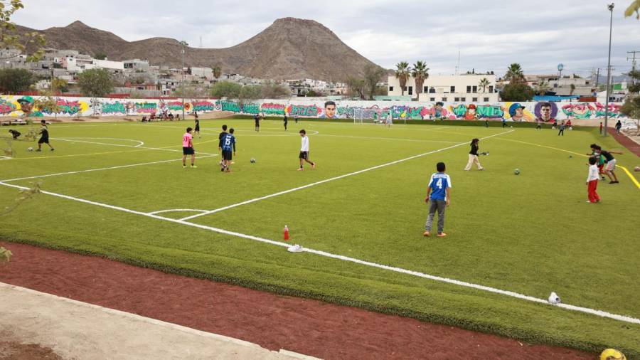 La rehabilitación se realizó mediante el programa municipal “Activa tu Parque”.