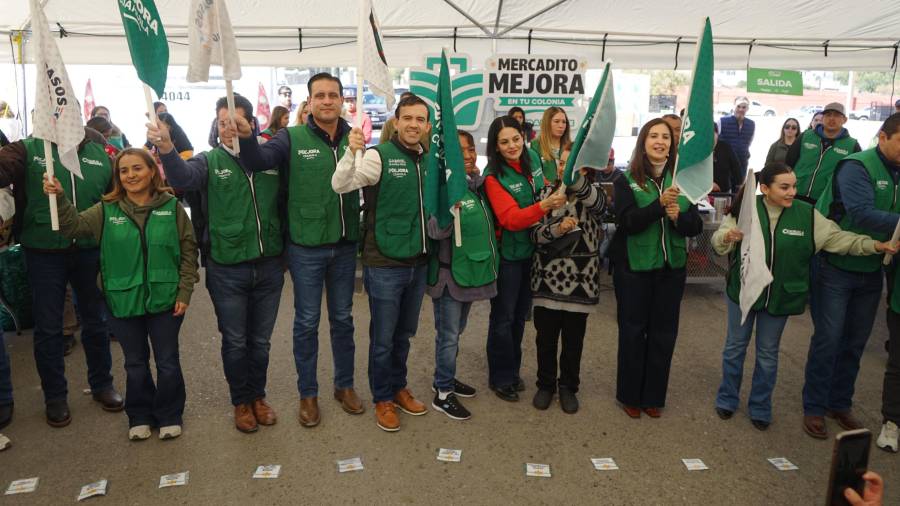 Autoridades estatales y municipales acompañaron la jornada que arrancó en la colonia Provivienda, que acerca más de 100 productos básicos a bajo costo para las familias coahuilenses.
