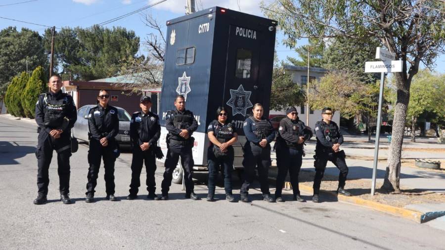 La caseta de vigilancia ofrece seguridad al sector de Lomas de Lourdes.