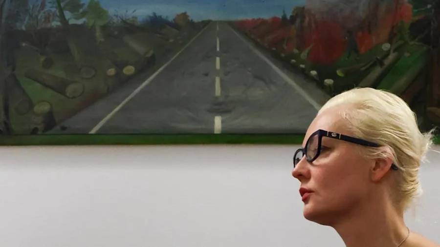 Yulia Navalnaya, viuda de Alexéi Navalni.