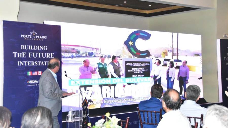 Autoridades y representantes empresariales participaron en la Conferencia Anual Ports-to-Plains 2026, realizada entre Acuña y Del Río.