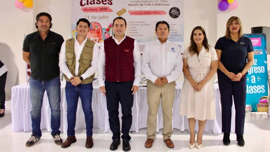 Este viernes fue puesta en marcha la Feria del Regreso a Clases en Torreón.
