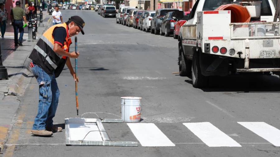 Se intervienen cruces con siete calles: Morelos, Padre Flores, Mariano Jiménez, Manuel Acuña, Xicoténcatl, Álvaro Obregón y Guillermo Purcell.