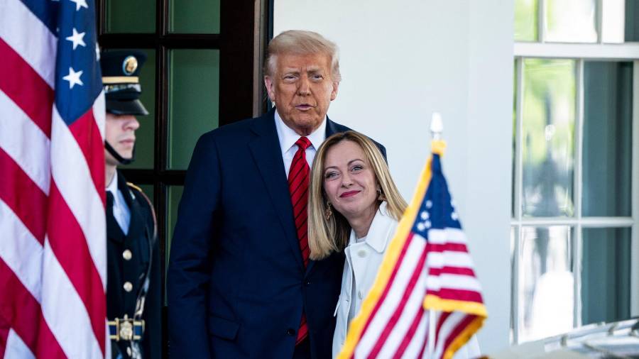 El ataque de Trump al papa León XIV marcó un punto de inflexión en su relación con la primera ministra de Italia, Giorgia Meloni.