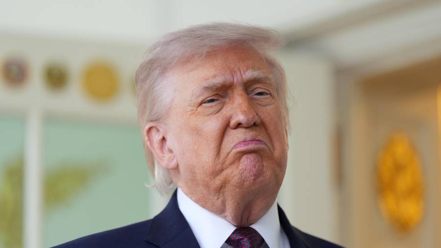 El presidente Donald Trump en el Despacho Oval de la Casa Blanca en Washington.