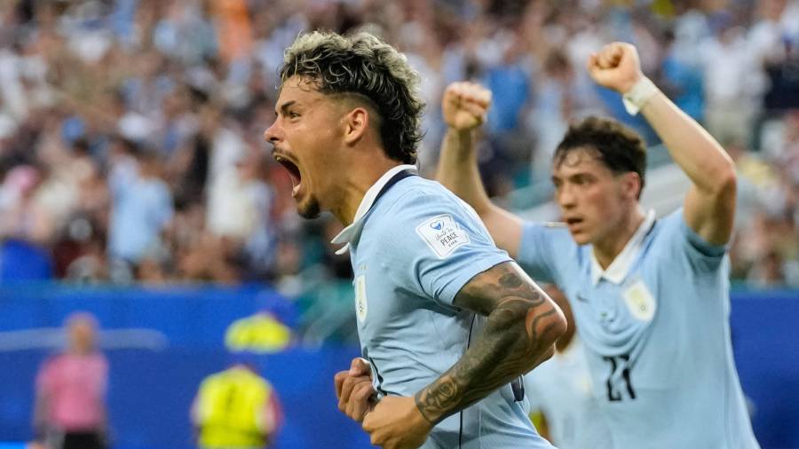 Uruguay sumó un punto en el Grupo H tras igualar 1-1 con Arabia Saudita en Miami.