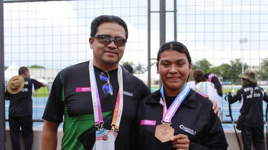 El bronce de María de Ávila representó la última medalla de Coahuila en el paratletismo de la Paralimpiada Nacional 2026.