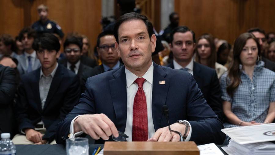 Rubio destacó en el Senado el poder económico y militar de EU para proteger a sus ciudadanos.