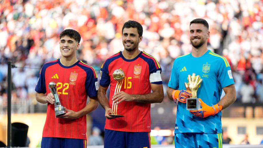 Los premios individuales reflejaron el protagonismo de España en la Copa del Mundo 2026 y el impacto ofensivo de Mbappé con Francia.