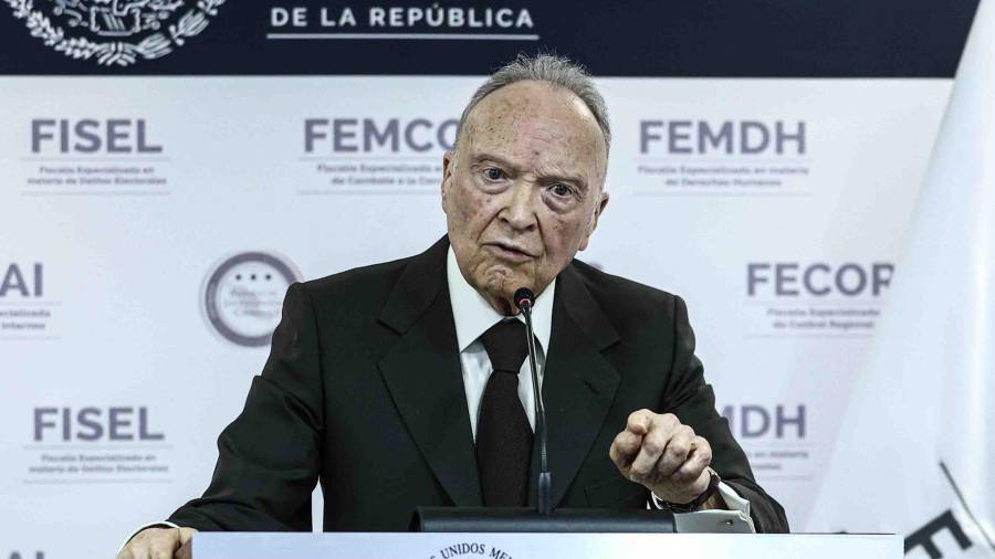 El Archivo General de la Nación (AGN) desclasificó el expediente que hizo la Dirección Federal de Seguridad (DFS) del exfiscal Alejandro Gertz Manero.