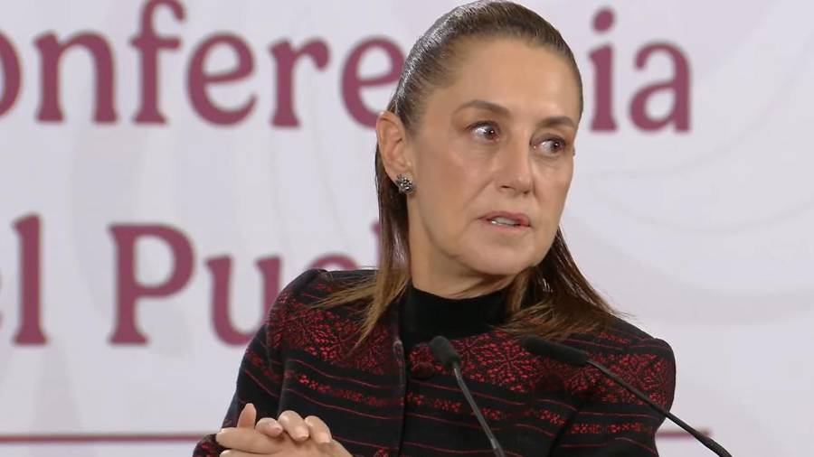 Claudia Sheinbaum Pardo, reiteró que la postura mexicana es la defensa de la paz y la no intervención.