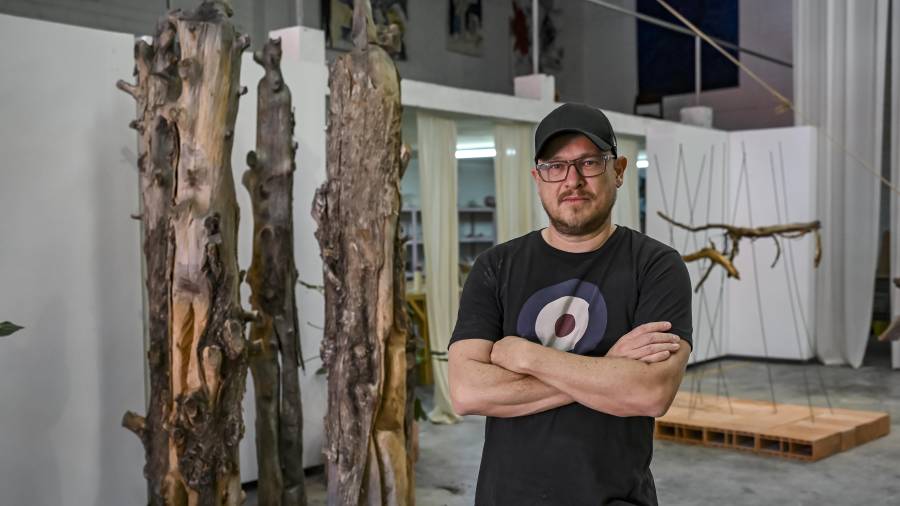 Jerónimo Valdés presenta en ‘Xilodendros’ una reflexión sobre la fragilidad de la naturaleza