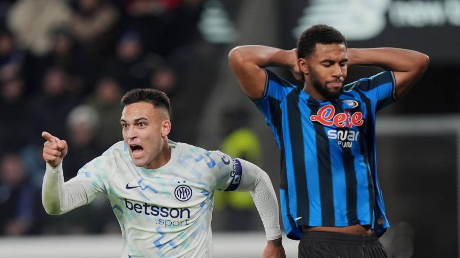 Inter de Milán se impuso en Bérgamo con gol de Lautaro Martínez y recuperó el liderato de la Serie A al llegar a 36 puntos.