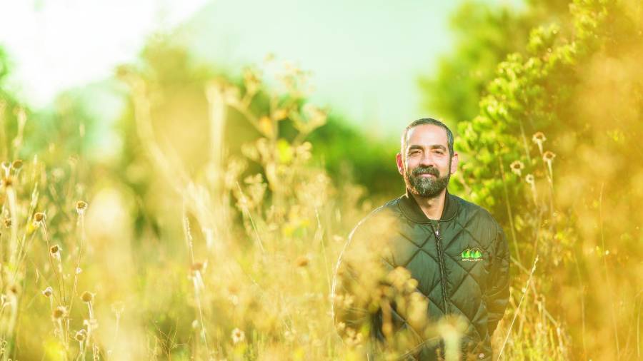 David Valladares en Cañón de Carbonera. Foto: